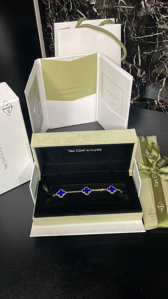 PULSERA TIPO VCA - ÁGATA