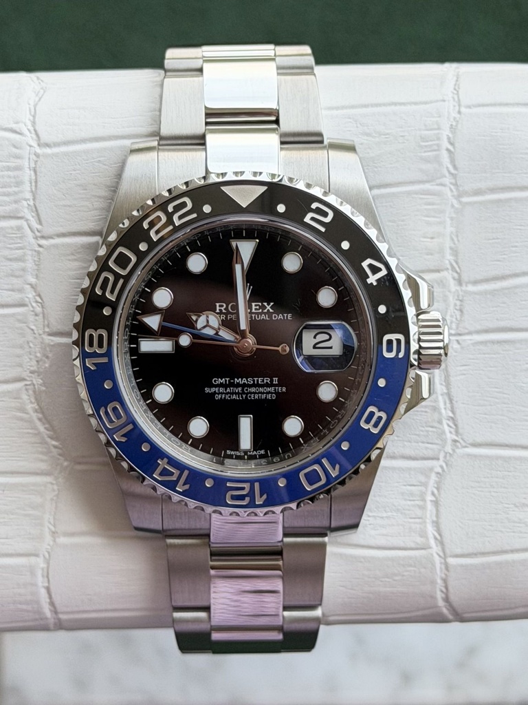 ROLEX GMT MASTER II BATMAN