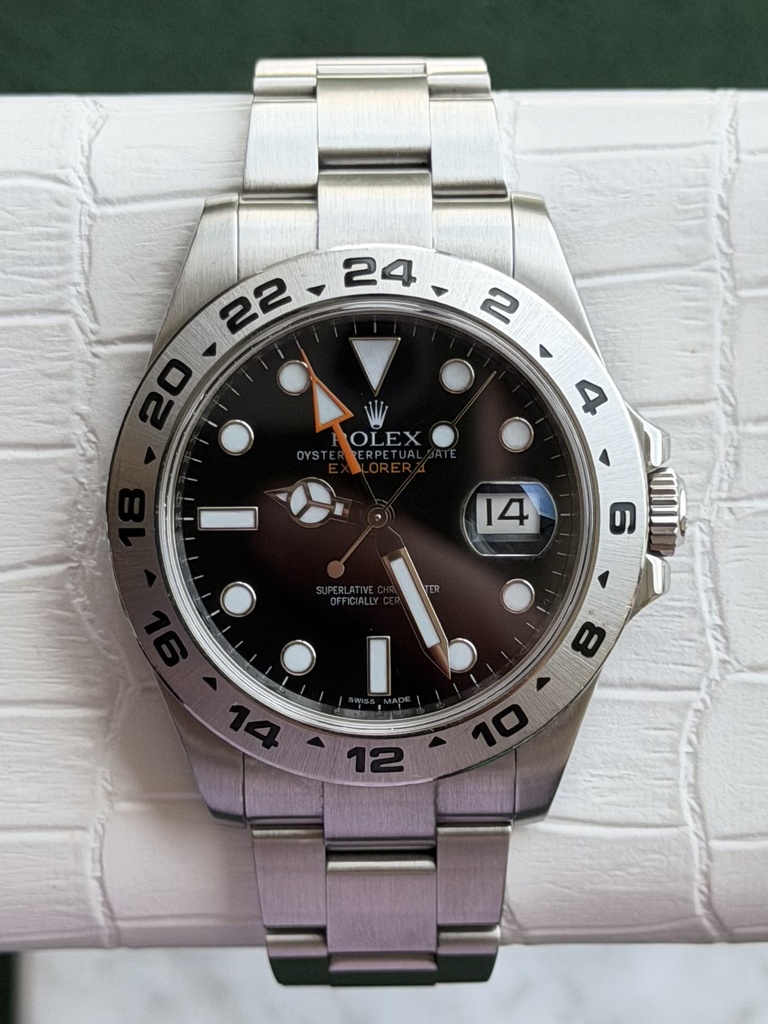 ROLEX EXPLORER II BLACK DIAL