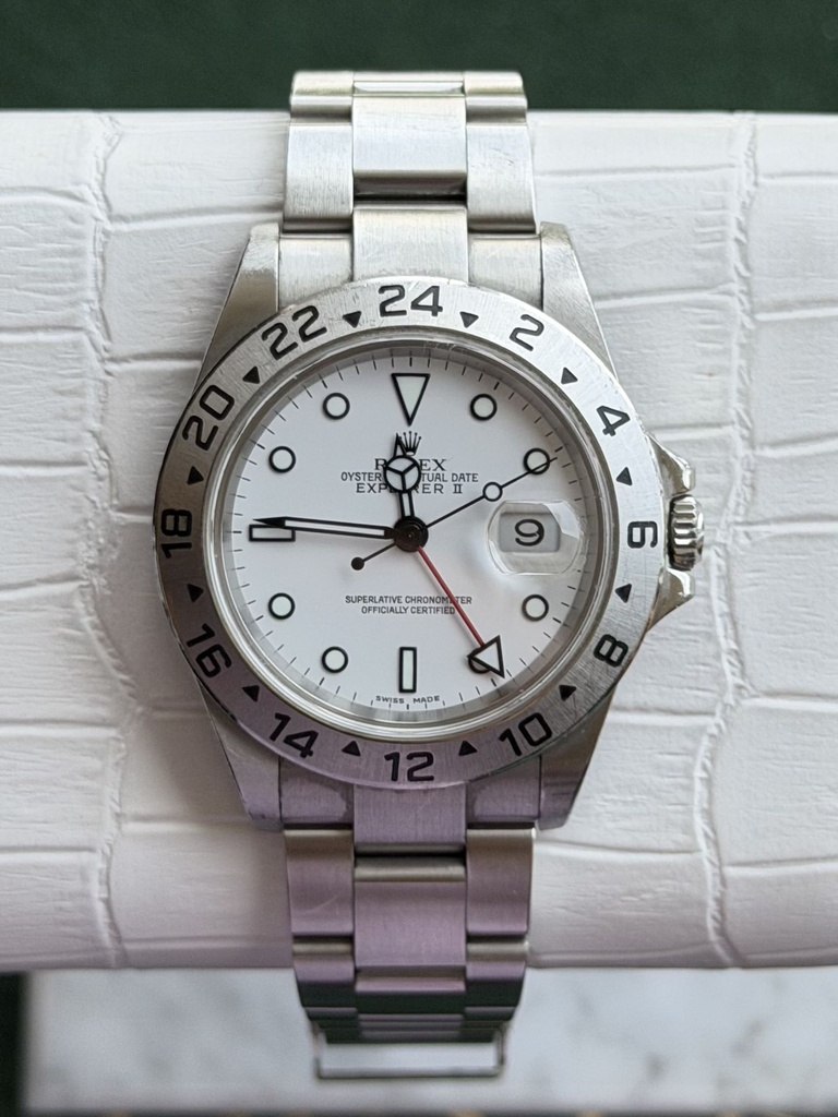 ROLEX EXPLORER II WHITE DIAL