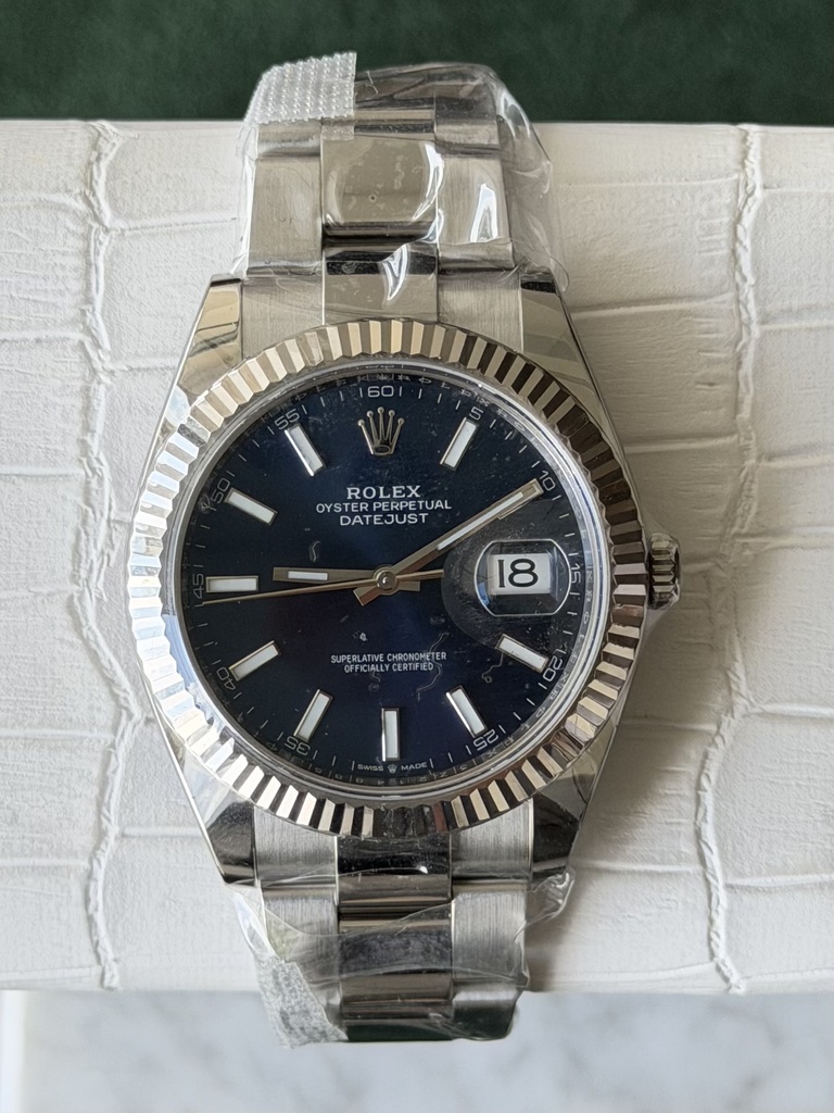ROLEX DATEJUST BLUE DIAL